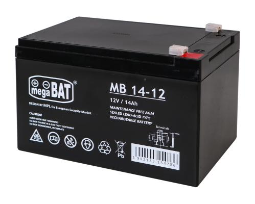 Gélová batéria 12V/14Ah pre detské elektrické vozidlá Náhradný diel